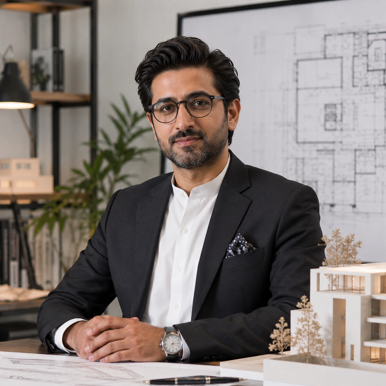 A professional architect client from Islamabad, appreciating the precision, construction quality, and modern execution delivered by Mehshan Designers & Builders for their residential project.